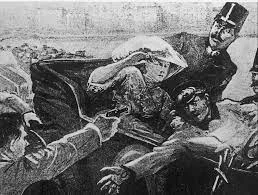 The death of Franz Ferdinand and his wife