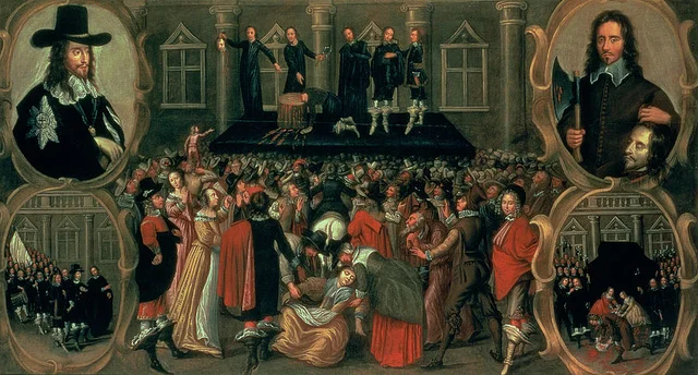 Charles I's execution