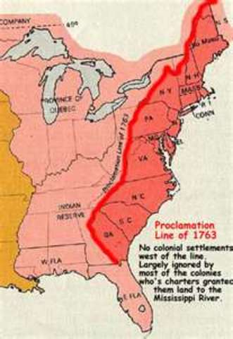 Proclamation line of 1763