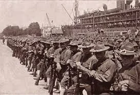 American forces arrive in France