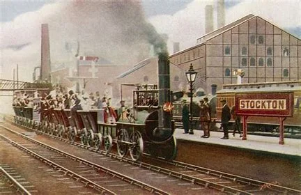 FIRST COMMERCIAL TRAIN