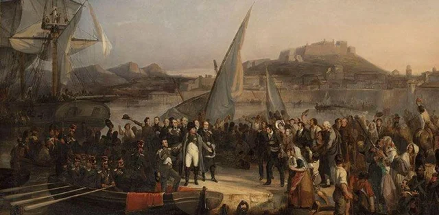 Rendició i renuncia de Napoleó al govern frances