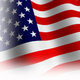 Us flag flying