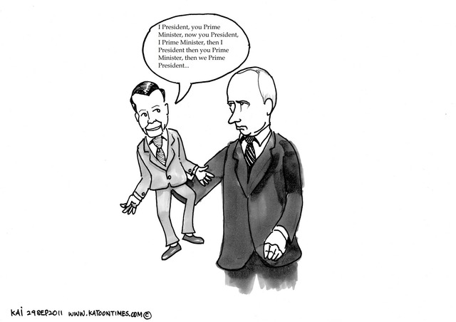 Dmitri A. Medvedev becomes President of Russia