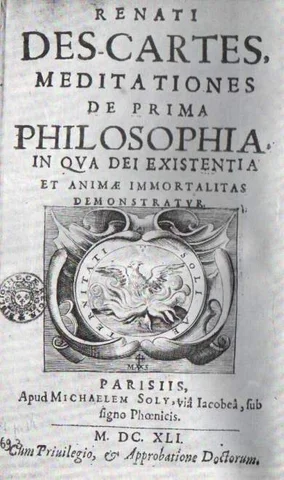 "Les meditacions metafísiques" - Descartes