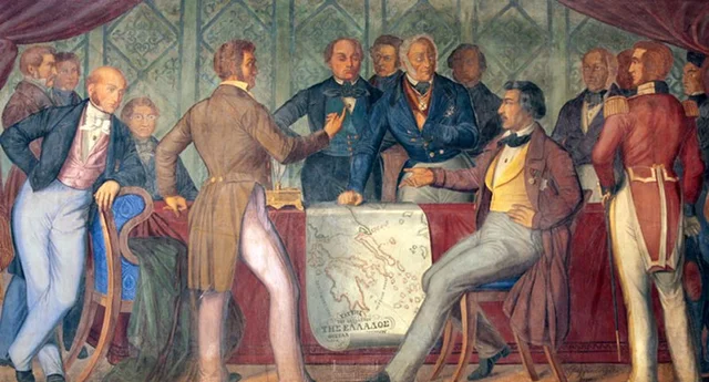 Η Συνθήκη του Λονδίνου ιδρύει το κράτος της Ελλάδας