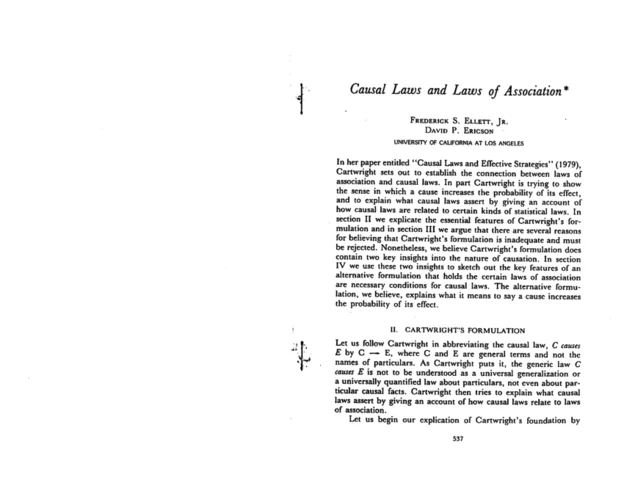 Casual Laws and Effective Strategies