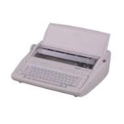 Las máquinas de escribir eran pequeñas y pórtatiles