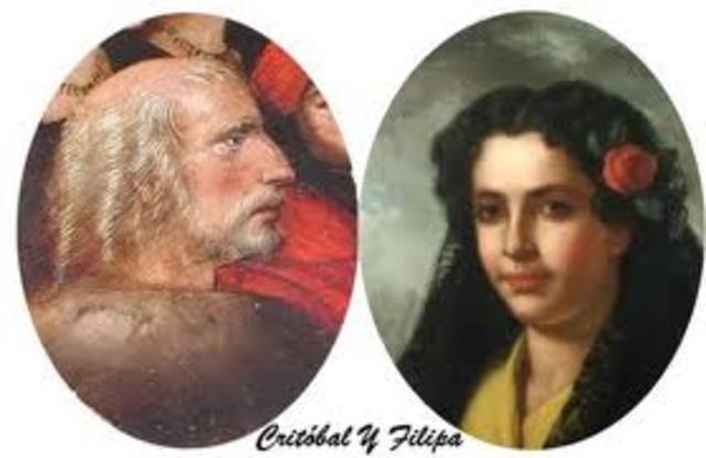 Wife Dona Felipa dies