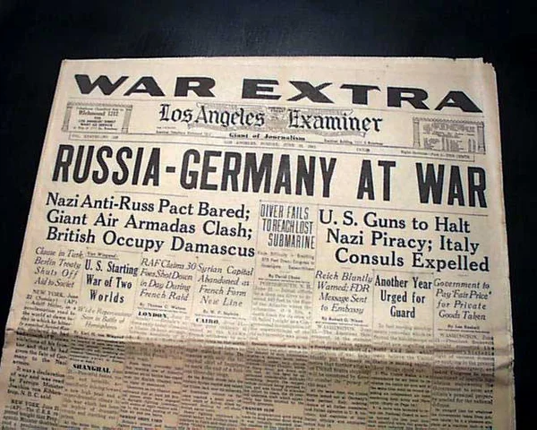 Germany Declares War on Russia