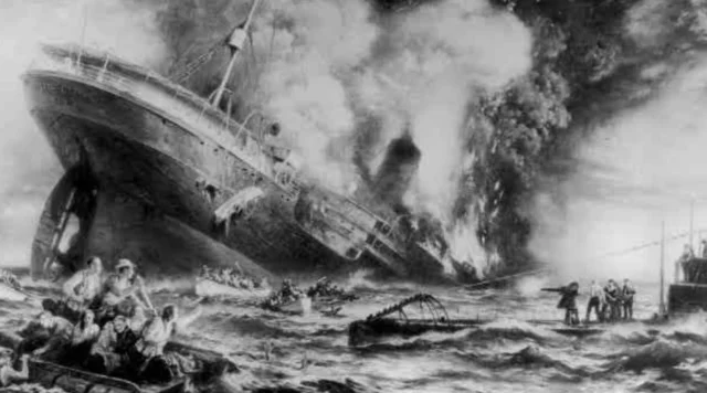 The Sinking of the Lusitania