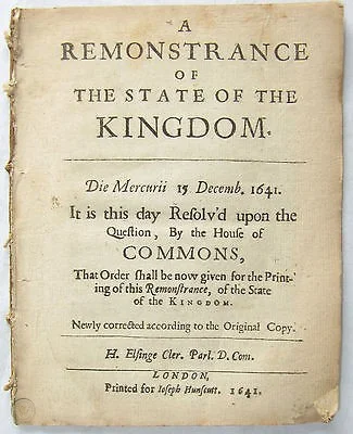 The Grand Remonstrance