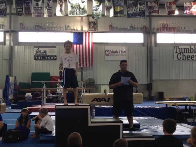 first gymnastics meet