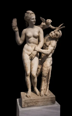 Afrodita, Pan y Eros