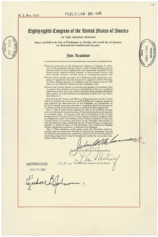 Gulf of Tonkin Resolution