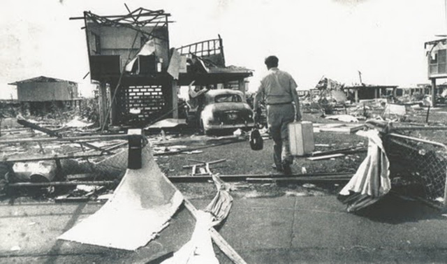 Cyclone Tracey flatterns darwin