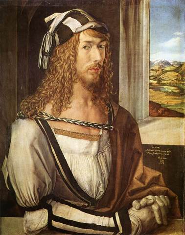 Durer: Selfportrait at the age of 26