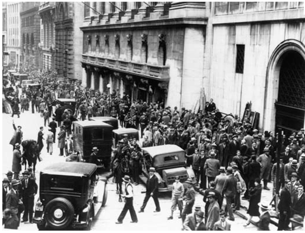 Wall Street crash trigger Great Depression