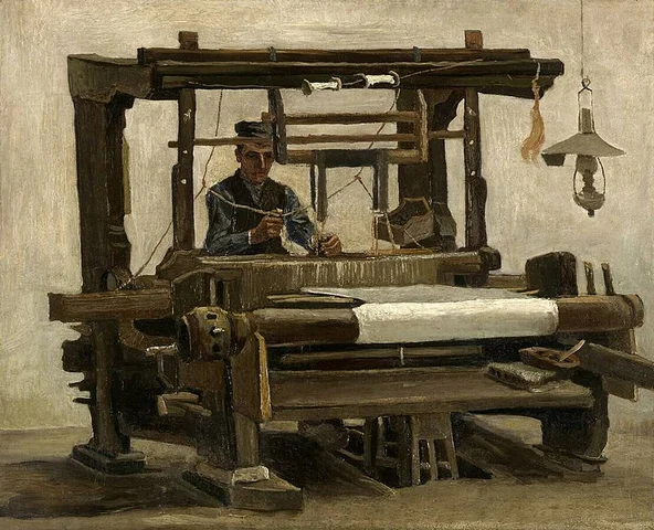 Invención del telar mecánico