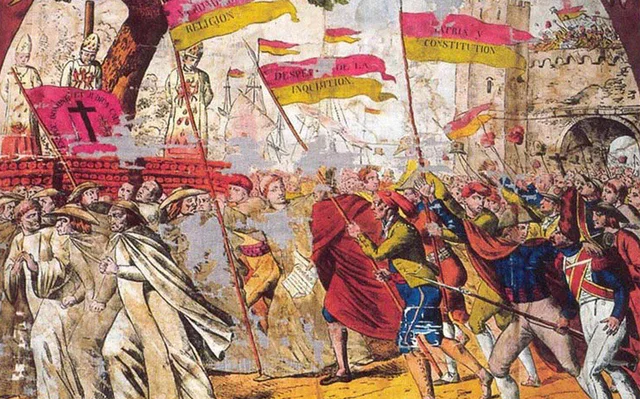 TRIENIO LIBERAL (segunda etapa del reinado de Fernando VII)