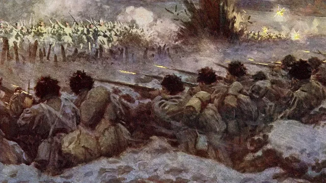 Germany begins the attack on verdun.