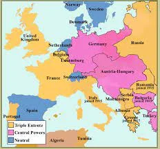 Start of WWI