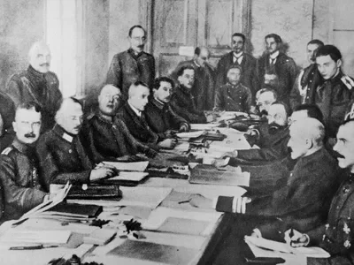 Brest- Litovsk treaty