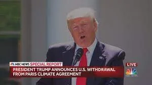 Withdrawal from Paris Climate Agreement