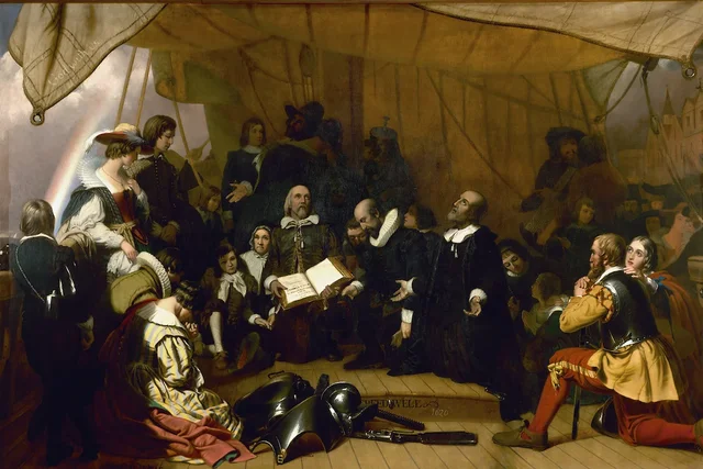 Pilgrims establish Plymouth Colony