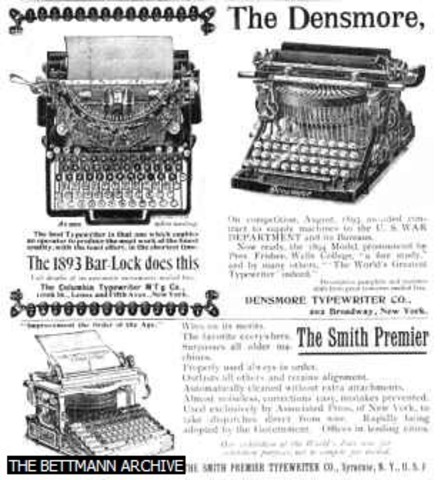 Historia de la Maquina de Escribir