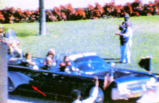 (41yrs) assassinated at a parade in a Lincoln convertible physical event