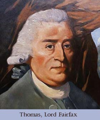 George Washington went to assist in surveying Lord Fairfax's land