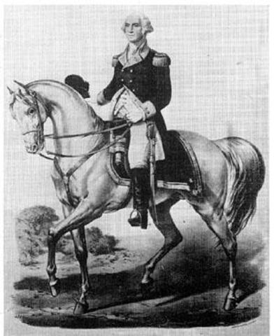 George Washington joined the army