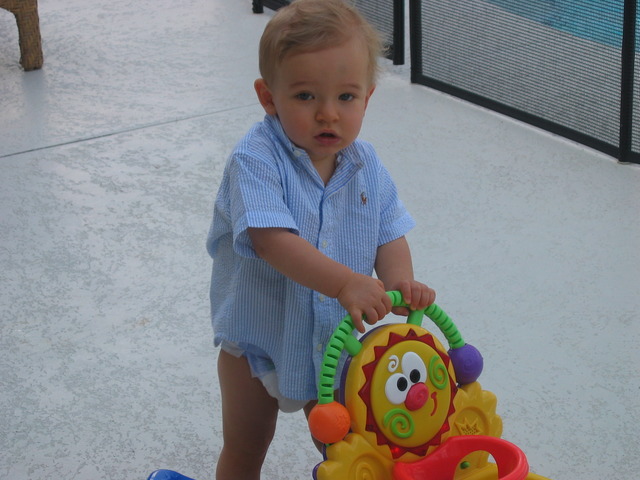 Peyton's first birthday