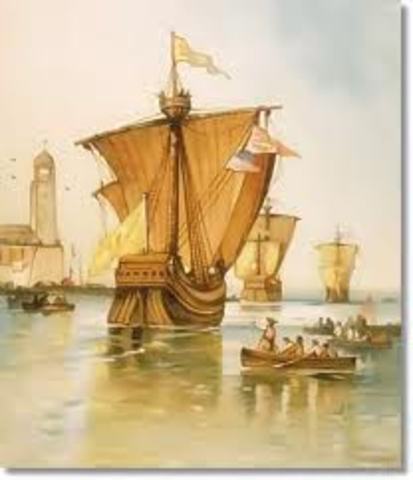 Columbus began his third voyage