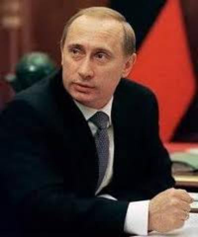 Putin wins Second Term as President of Russia.