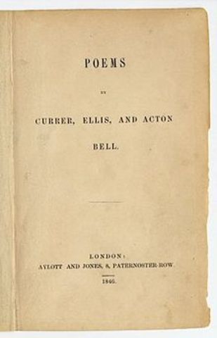 Bronte Sisters publish their poetry
