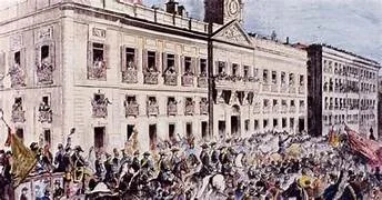 Revolución: “La Gloriosa”. Exilio de Isabel II