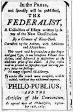Federalists/ Anti federalist papers