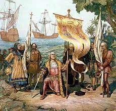 Columbus discovers America