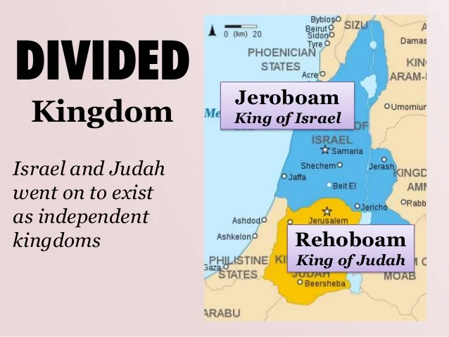 division of the kingdom