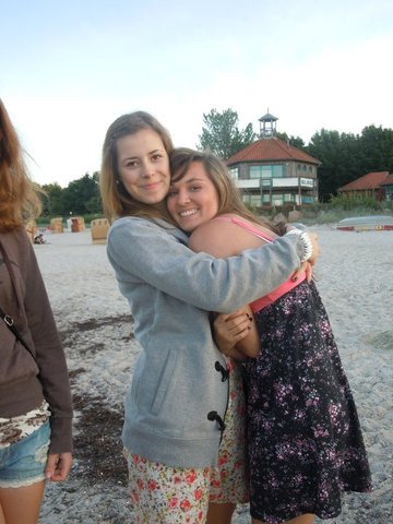 Mallory comes to visit me in Germany