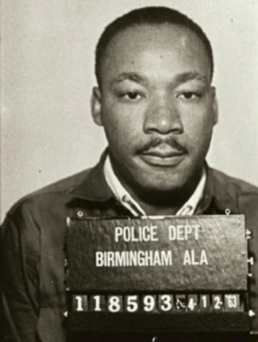 Martin Luther King arrested
