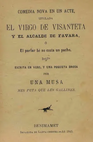 El Virgo de Visenteta