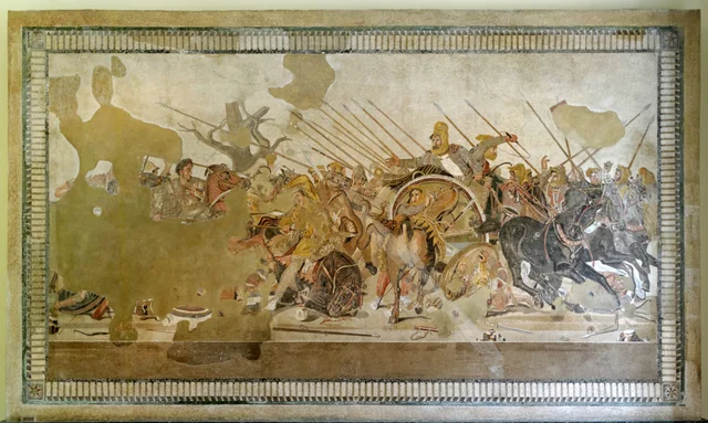 Mosaico de la Batalla de Issos