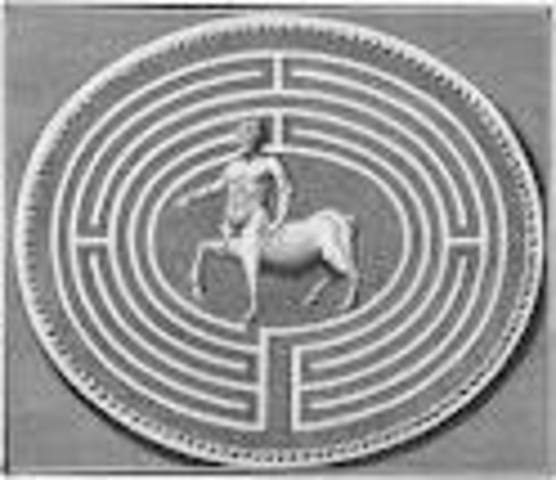 A huge maze called the labyrinth in Crete.