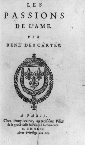 DESCARTES PUBLICA "LES PASSIONS DE L'ÀNIMA"