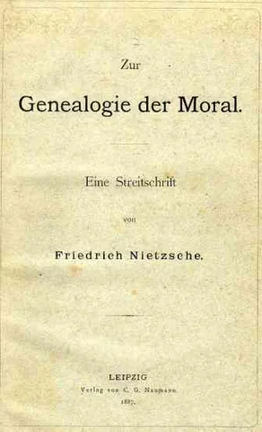 PUBLICA NIETZSCHE "LA GENEALOGIA DE LA MORAL"