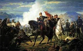 Victoria del general Prim sobre los marroquíes en Castillejos