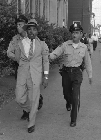 The second arrest to Martin Luther King